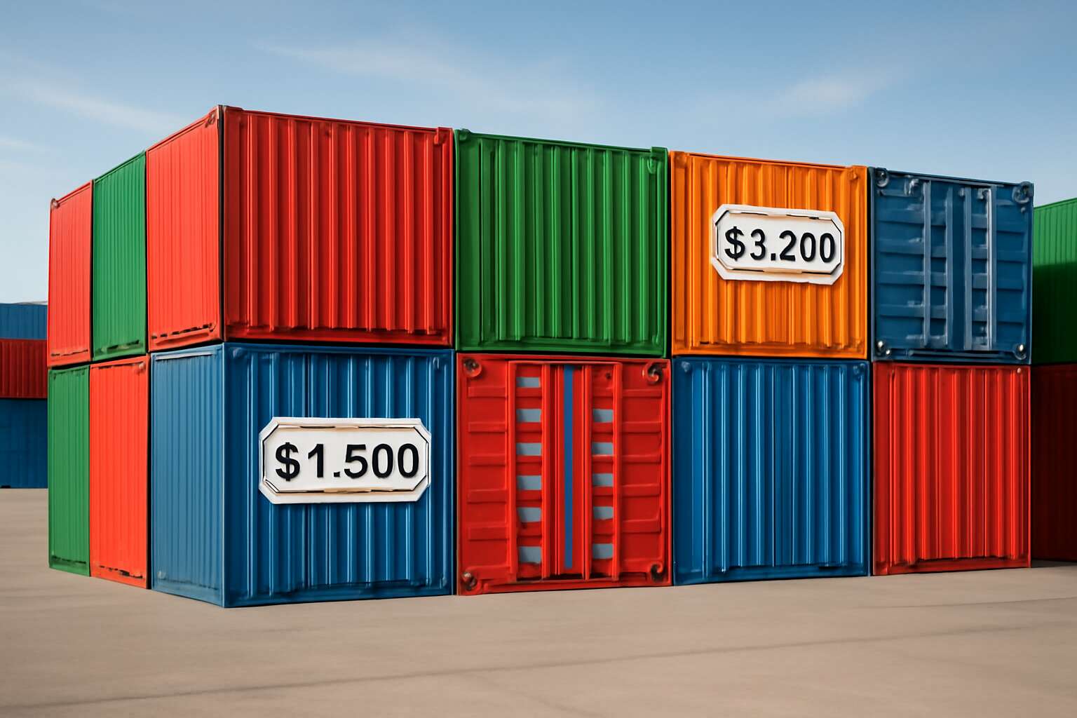 containers for sale prices