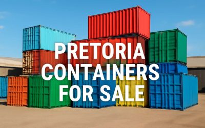 Affordable Shipping Containers for Sale in Pretoria: Your Trusted Storage Solution