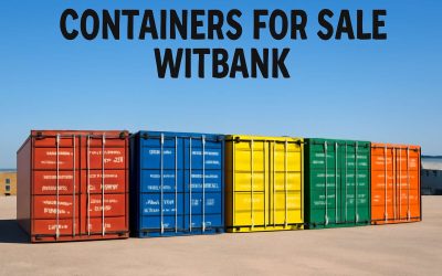 Quality Containers for Sale Witbank: Your Reliable Solution for Storage and Shipping Needs