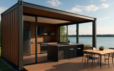 Transform Your Space with a Stylish and Sustainable Shipping Containers Kitchen Design