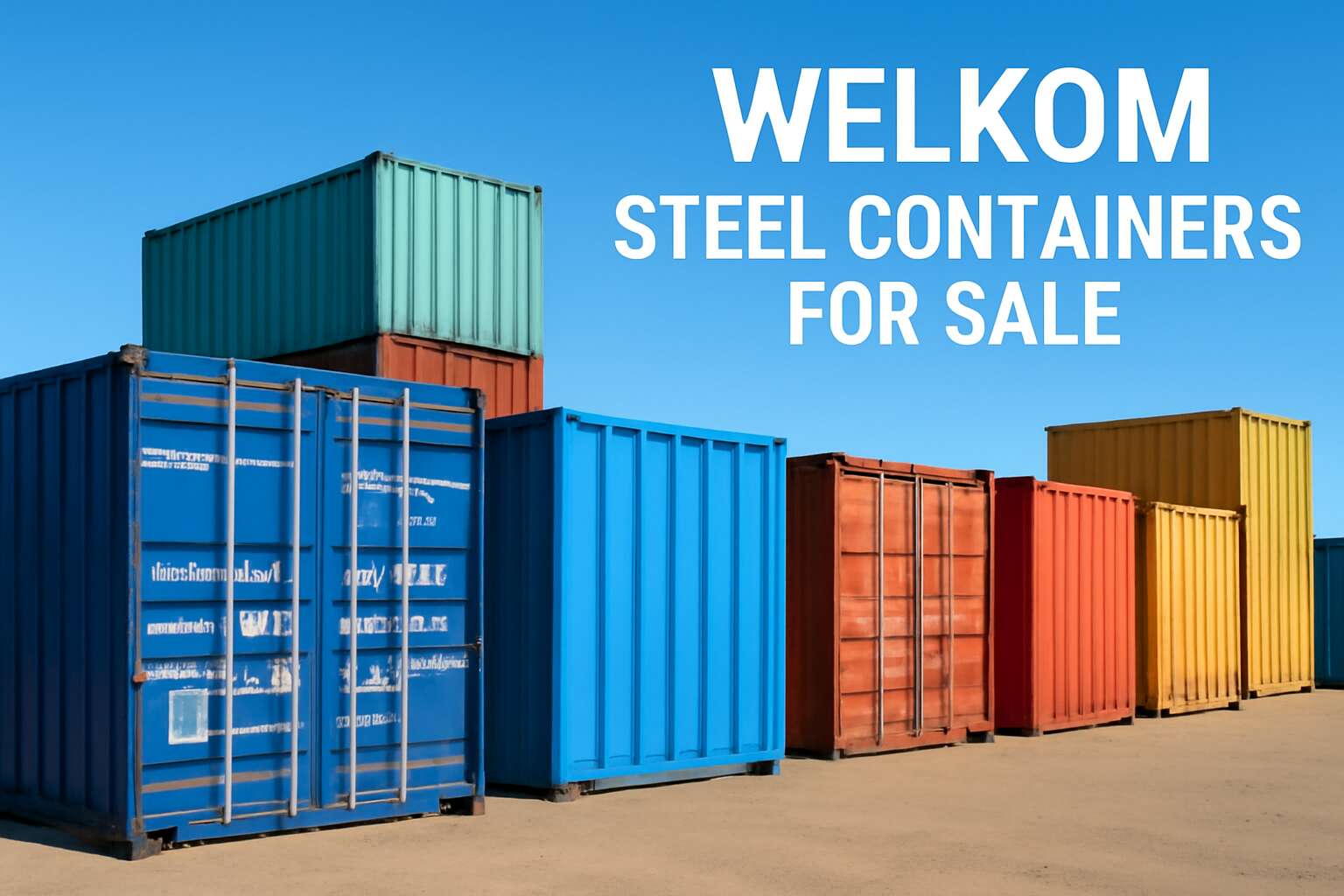 containers for sale welkom