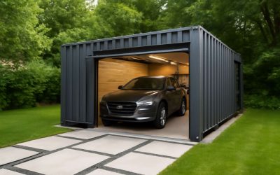 Transform Your Space with Innovative Ideas: Shipping Containers as Garages You Must See