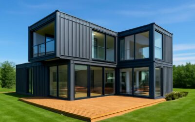 shipping containers houses: sleek, sustainable homes built from repurposed steel