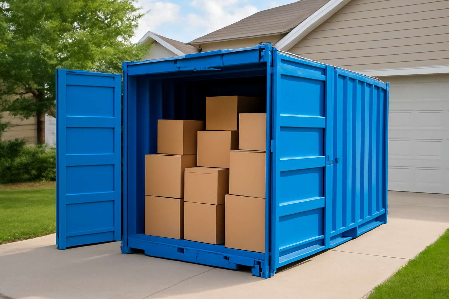 shipping containers to move